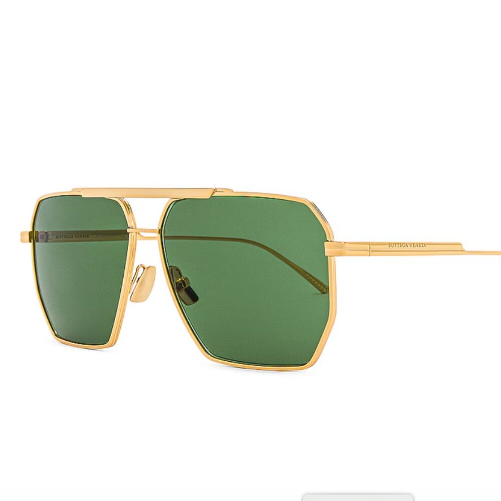 Bottega Veneta Light Ribbon Pilot Sunglasses